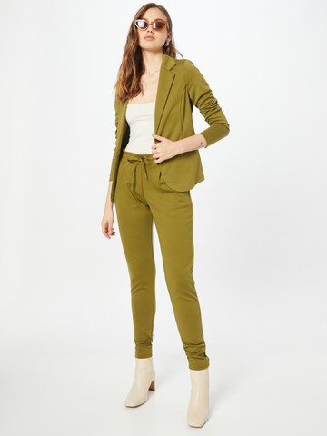 ICHI Tapered Broek 'Kate' in Groen