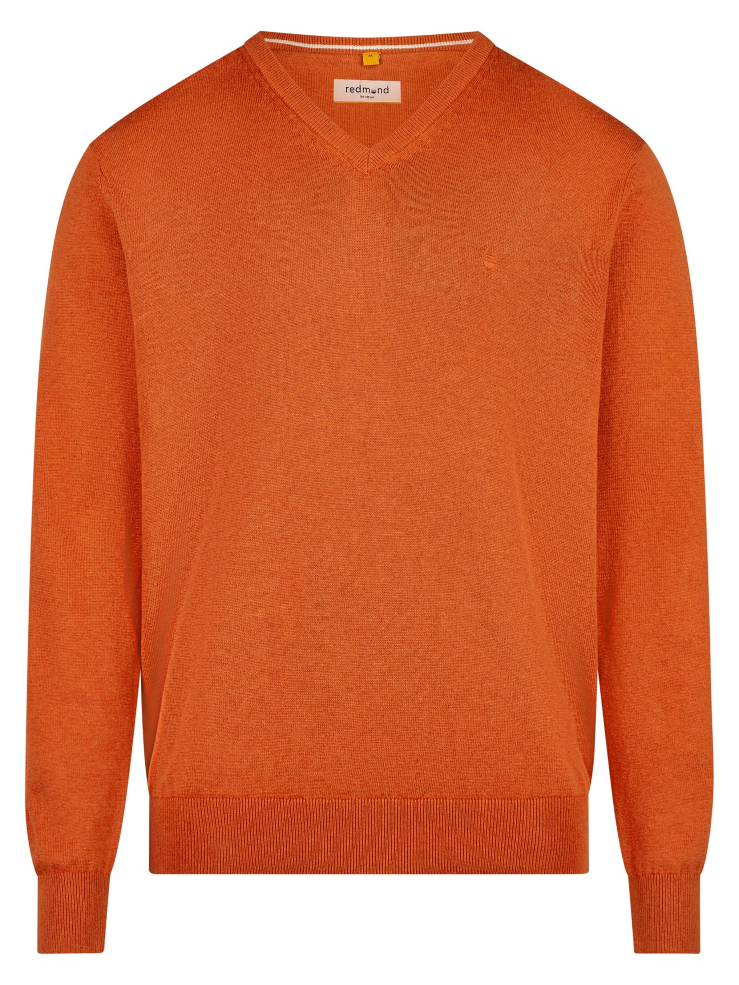 redmond Sweater 'Basic' in Orange: front