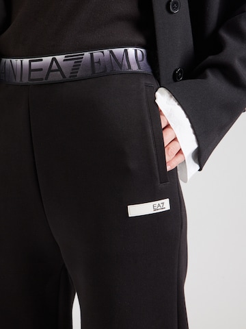 Effilé Pantalon EA7 Emporio Armani en noir