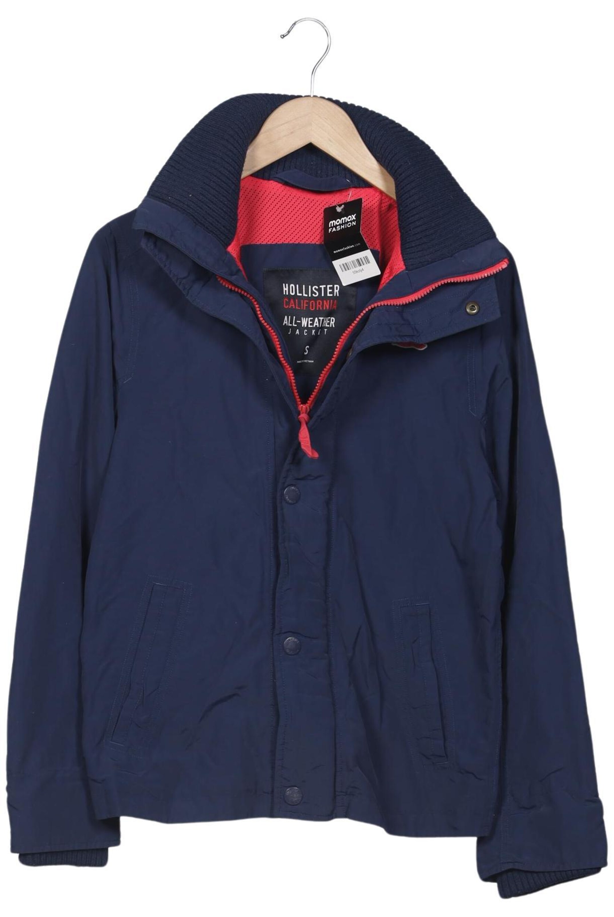 HOLLISTER Jacket & Coat in S in Blue: front
