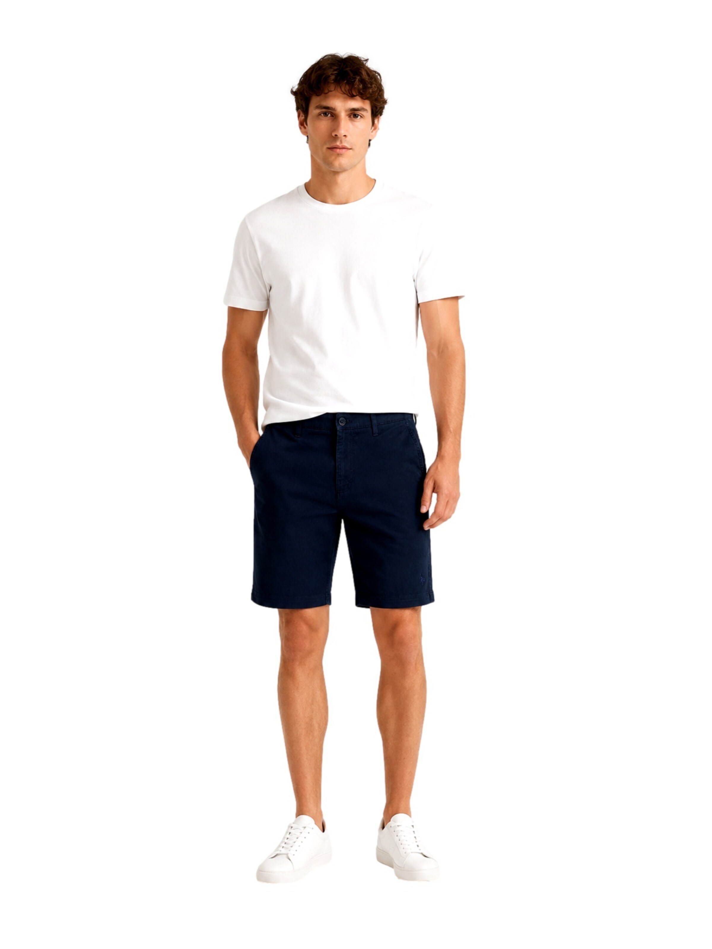 U.S. POLO ASSN. Regular Broek in Blauw
