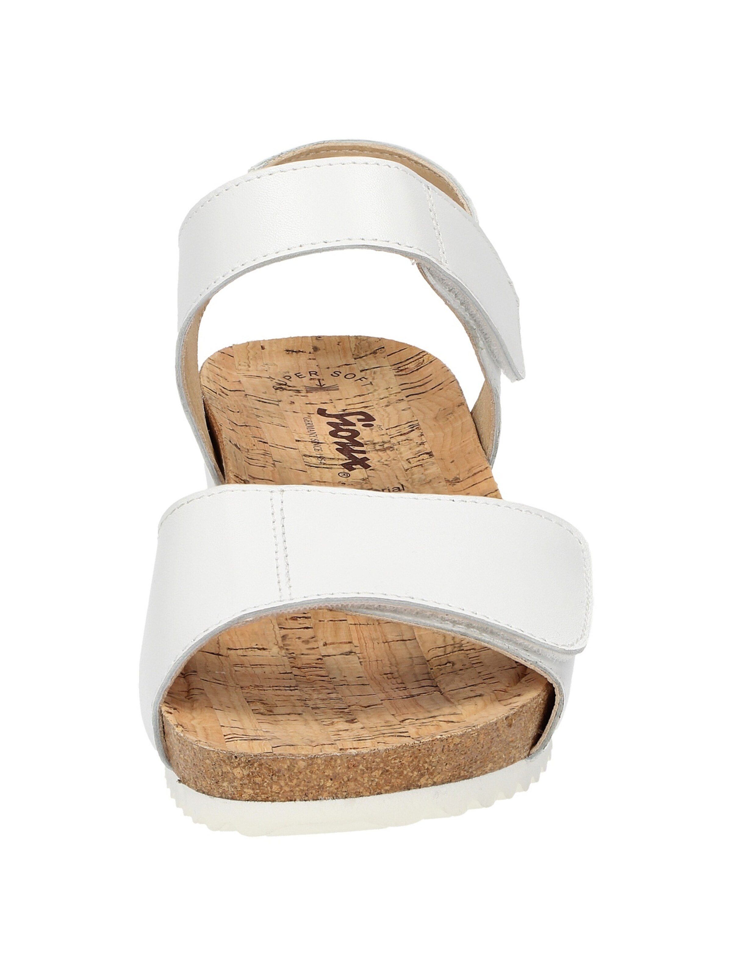 SIOUX Sandale in Weiß