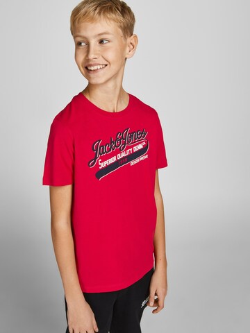 Jack & Jones Junior T-Shirt in Rot