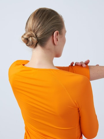 SPORTKIND Functioneel shirt '3/4-Longsleeve Shirt' in Oranje
