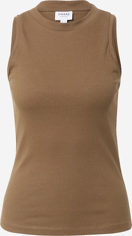 VERO MODA Top 'LAVENDER' in Brown: front