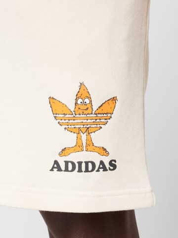 smėlio ADIDAS ORIGINALS Standartinis Kelnės 'Graphic Fun'