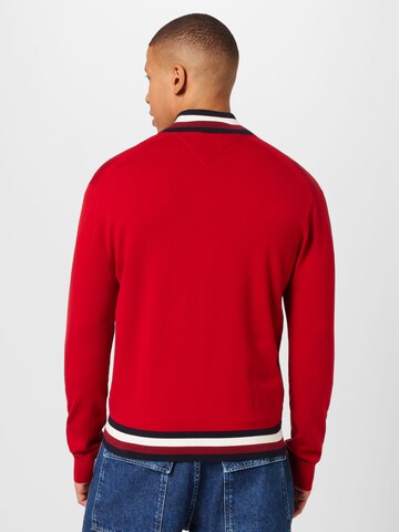 TOMMY HILFIGER Cardigan i rød