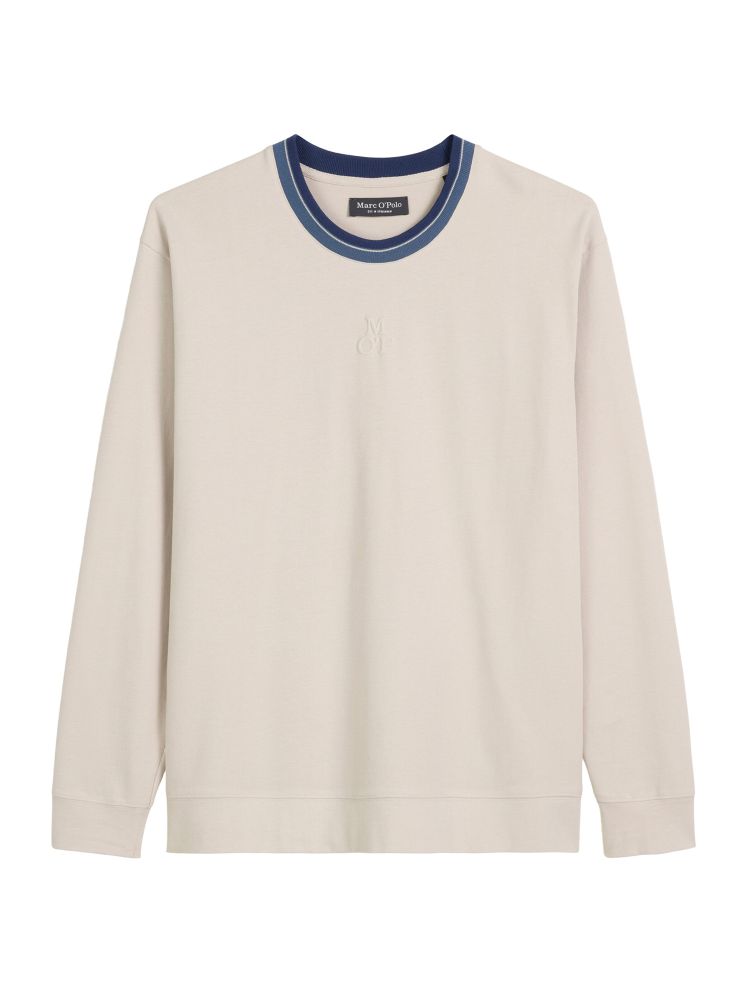 Marc O'Polo Shirt ' Heavy Jersey ' in Beige: front