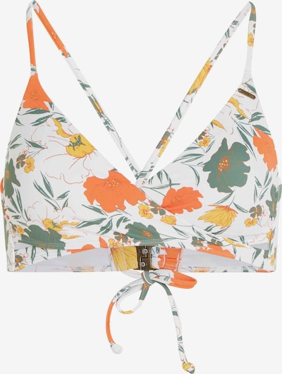 Bikinio viršutinė dalis 'Baay' iš O'NEILL, spalva – geltona / smaragdinė spalva / oranžinė / balta, Prekių apžvalga