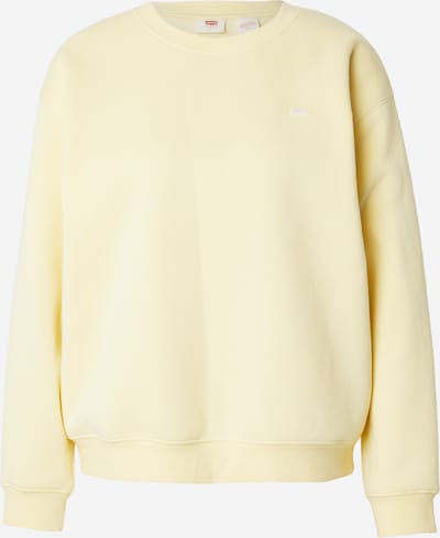 Megztinis be užsegimo 'Everyday Sweatshirt' iš LEVI'S ®, spalva – šviesiai geltona / balta, Prekių apžvalga