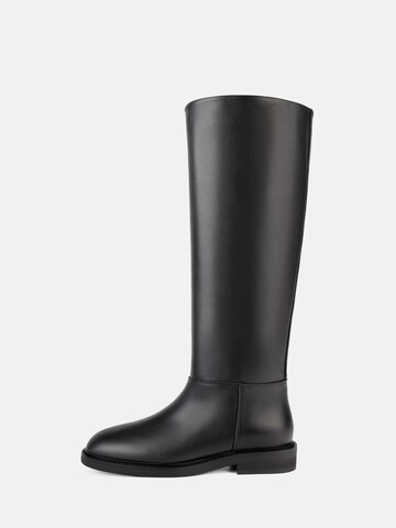 Boots 'SIMPLE' L37 HANDMADE SHOES en noir : devant
