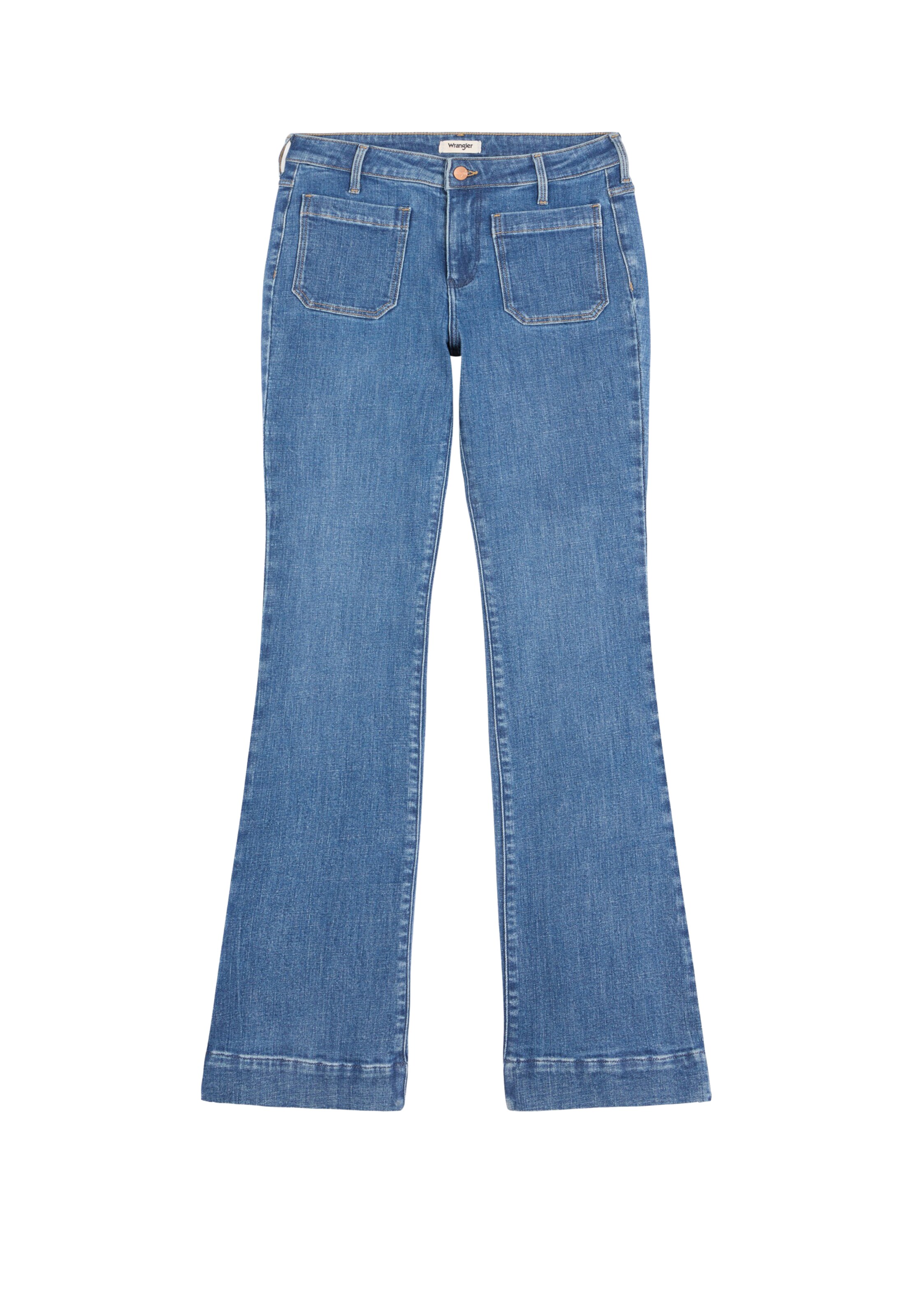 WRANGLER Jeans 'FLARE' in 24/32 in Blue denim, Item view