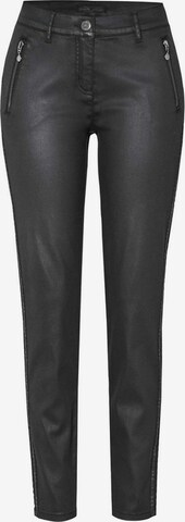 TONI Regular Pants in Black: front