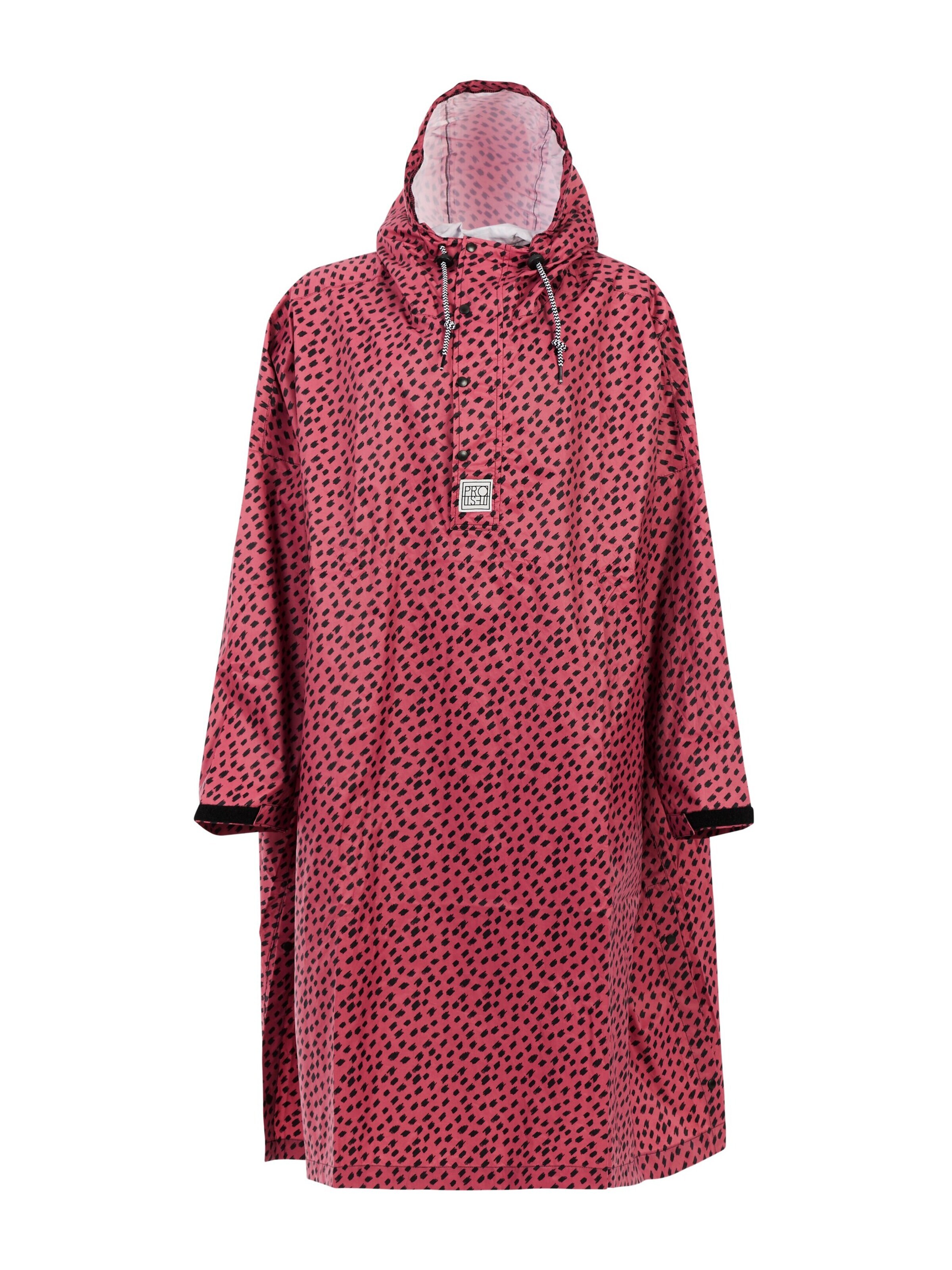 PROTEST Raincoat 'PRTLaugh' in Purple: front