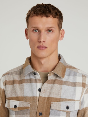 CHASIN' Regular fit Tussenjas 'Stryke Nobi' in Bruin