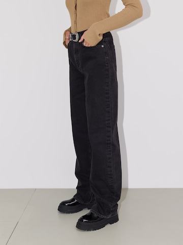 LeGer by Lena Gercke Wide leg Jeans 'Carla' in Black