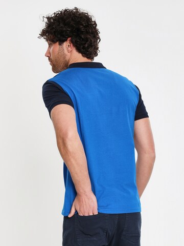Threadbare Shirt 'THB Polo Gilberto' in Blauw