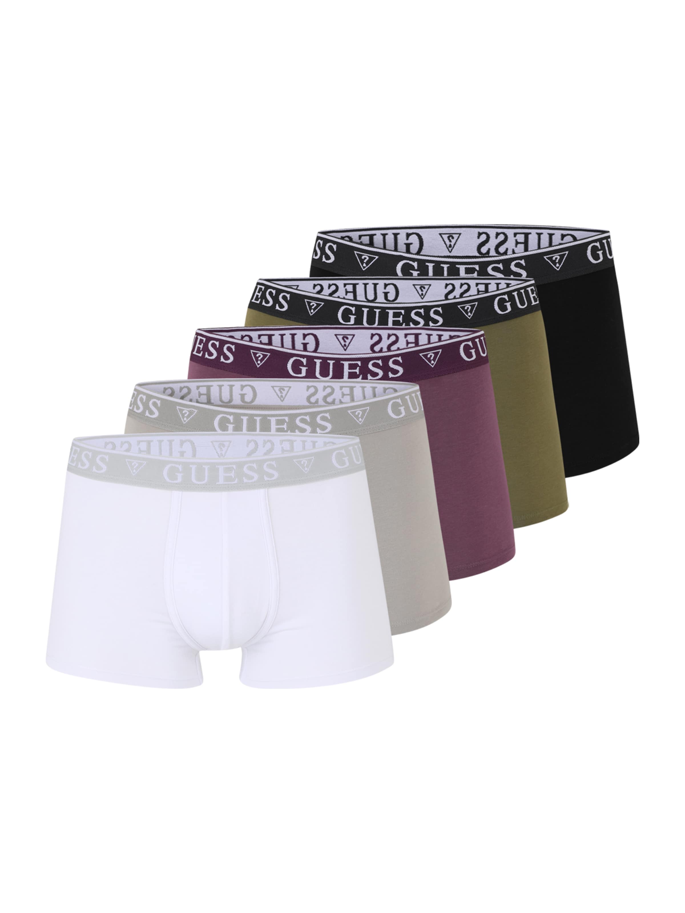 GUESS - Boxers em verde: frente