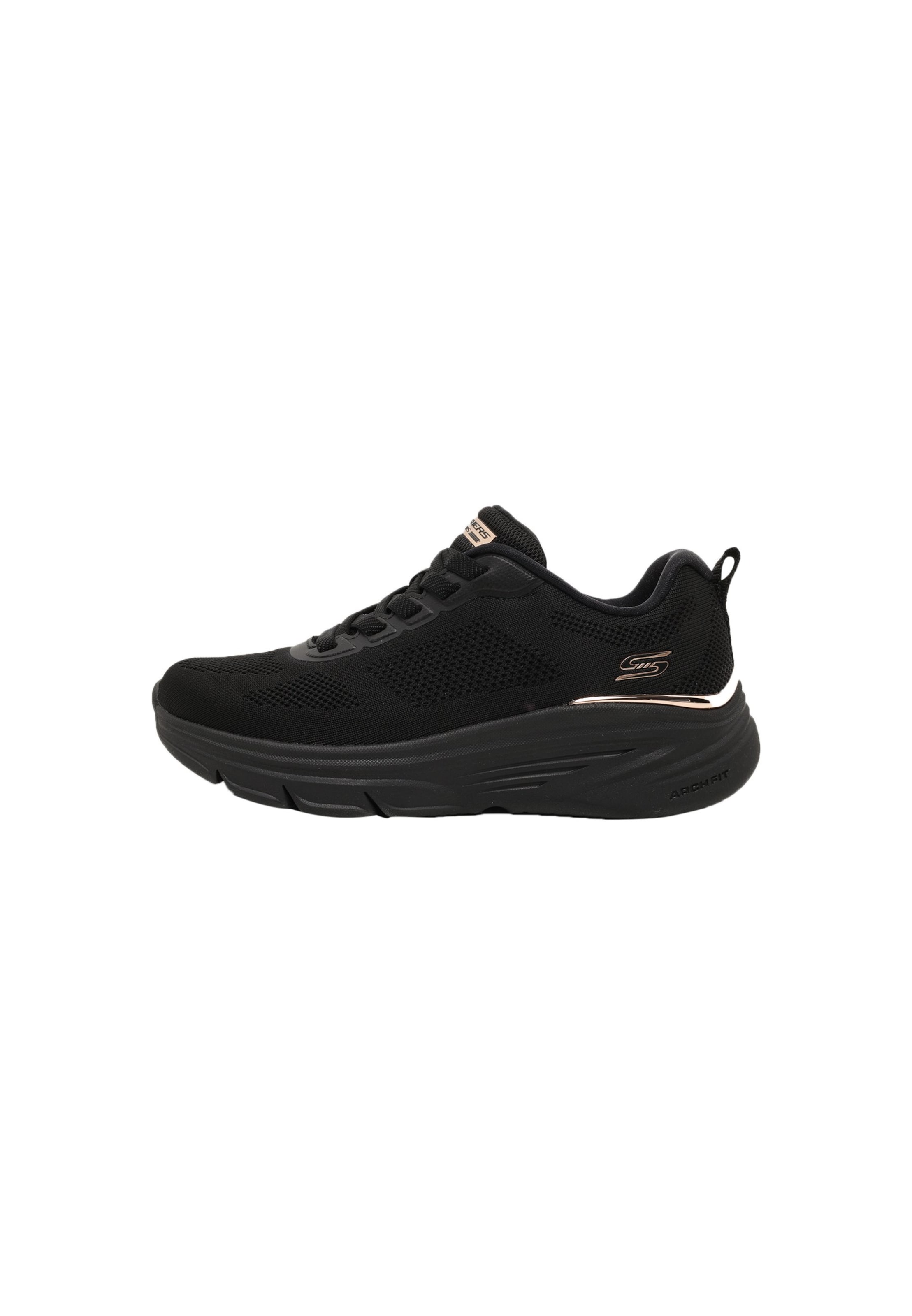 SKECHERS Madalad ketsid, värv must: eest vaates