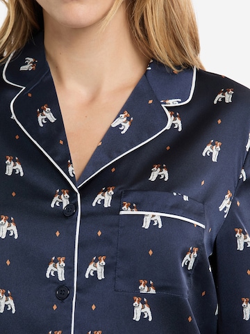 Camicia da notte 'Hailey' di ETAM in blu