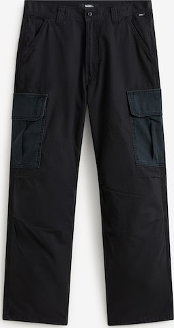 juoda VANS „Baggy“ Laisvo stiliaus kelnės 'Para': priekis