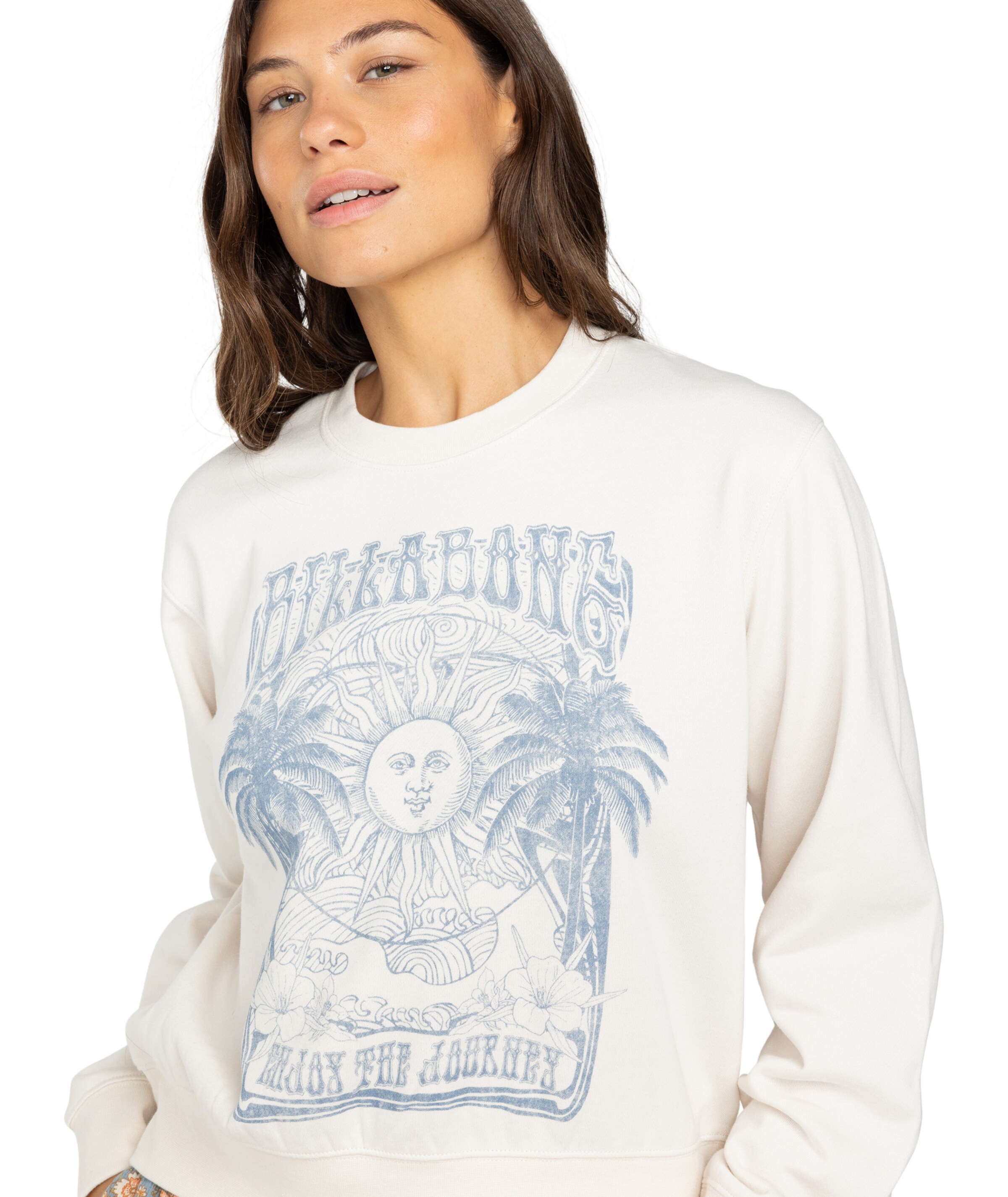 BILLABONG Sweatshirt in White