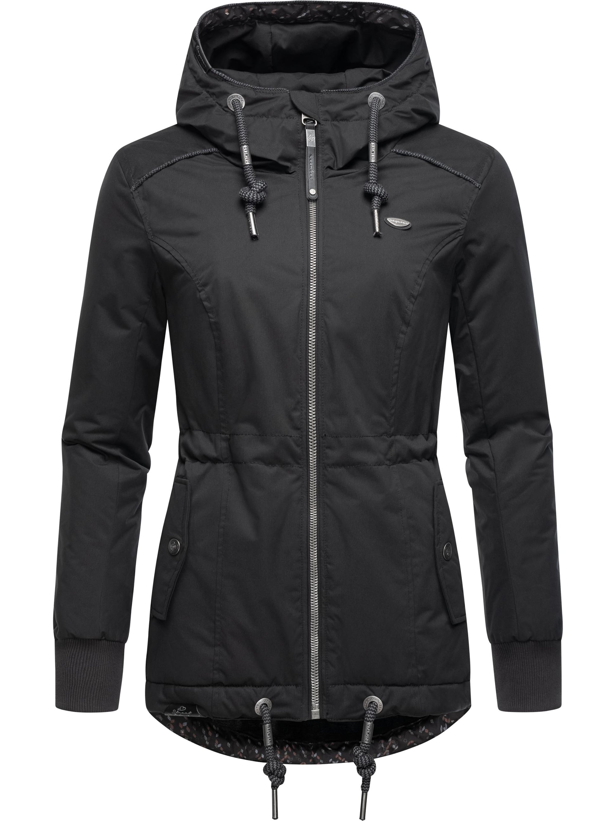 Ragwear Funktsionaalne jope 'Danka', värv must