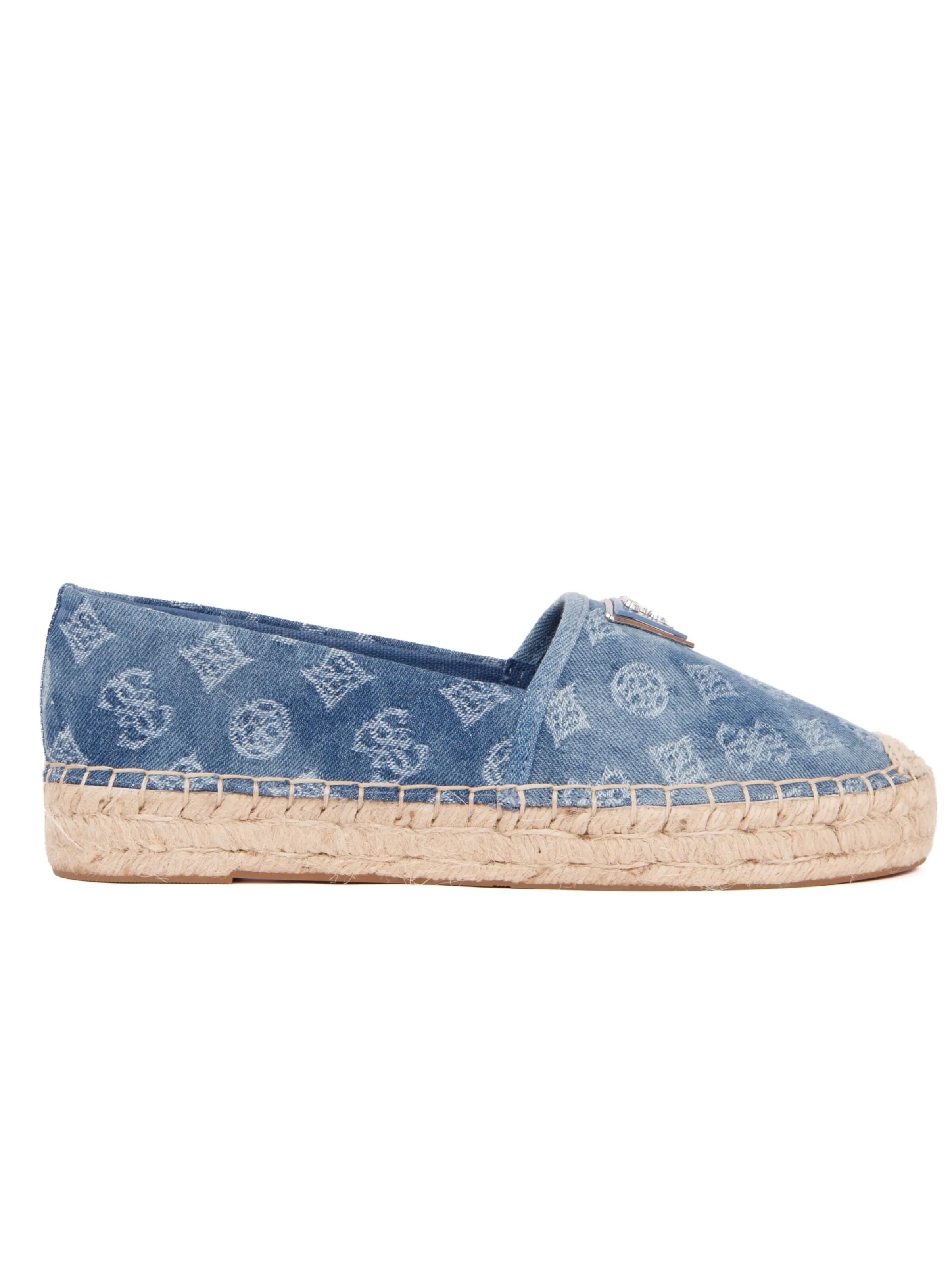 GUESS Sandaal 'Jolandon' in Blauw: voorkant
