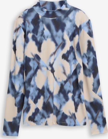 T-shirt TOM TAILOR en bleu : devant