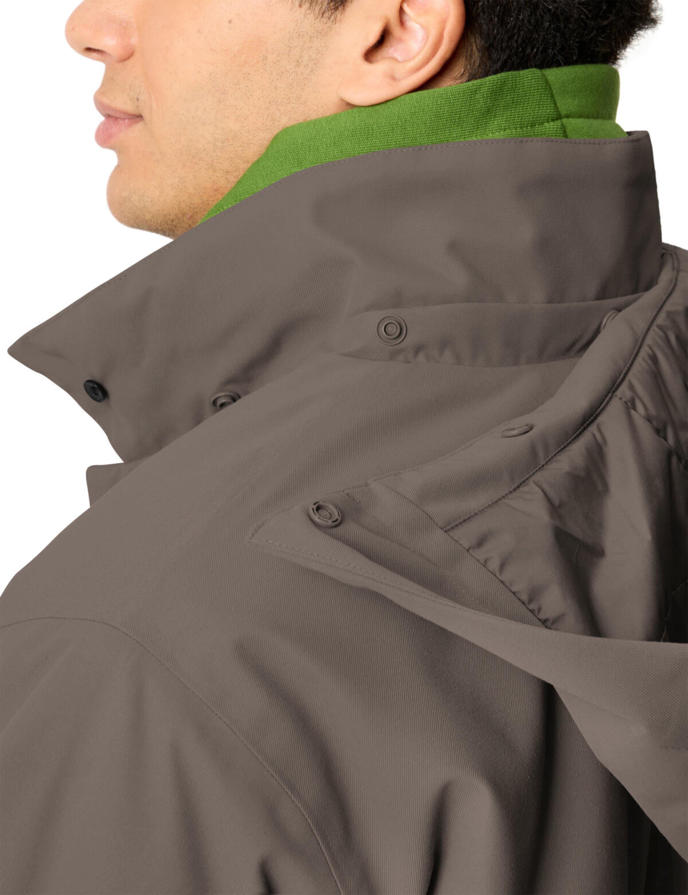VAUDE Outdoormantel 'Coreway' in Bruin