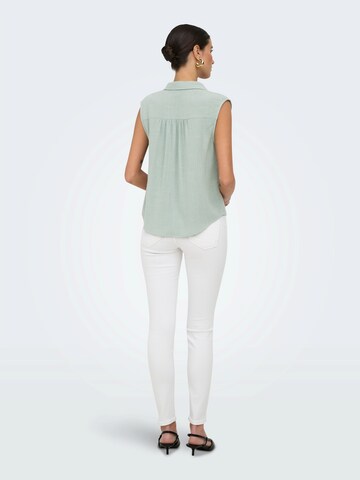 ONLY Blusentop 'ONLSIESTA' in Grün