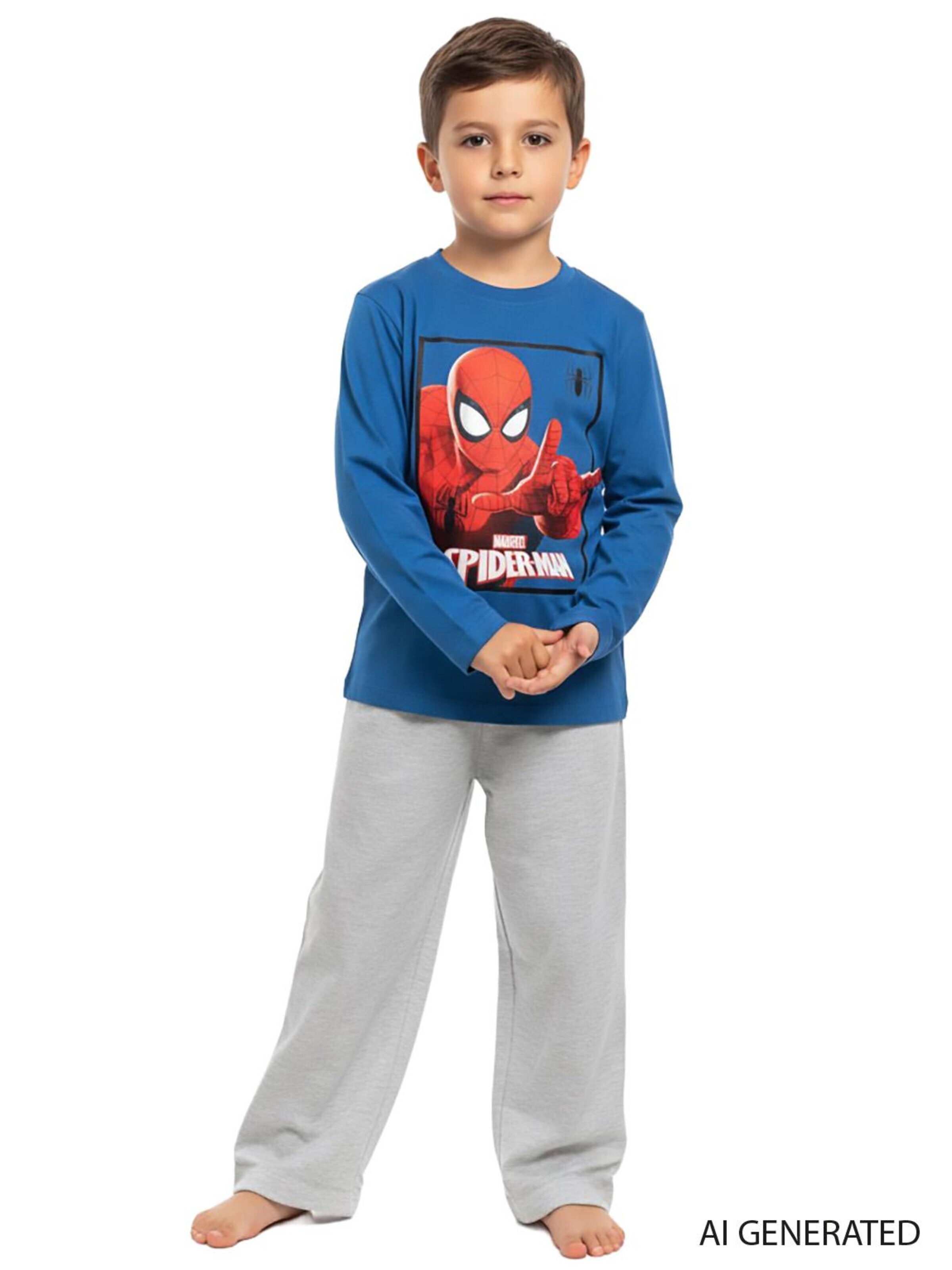 SPIDERMAN Pajamas 'Marvel' in Mixed colors: front