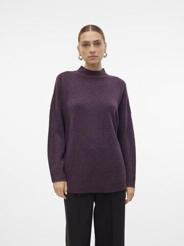 VERO MODA Trui 'PLAZA' in Lila: voorkant
