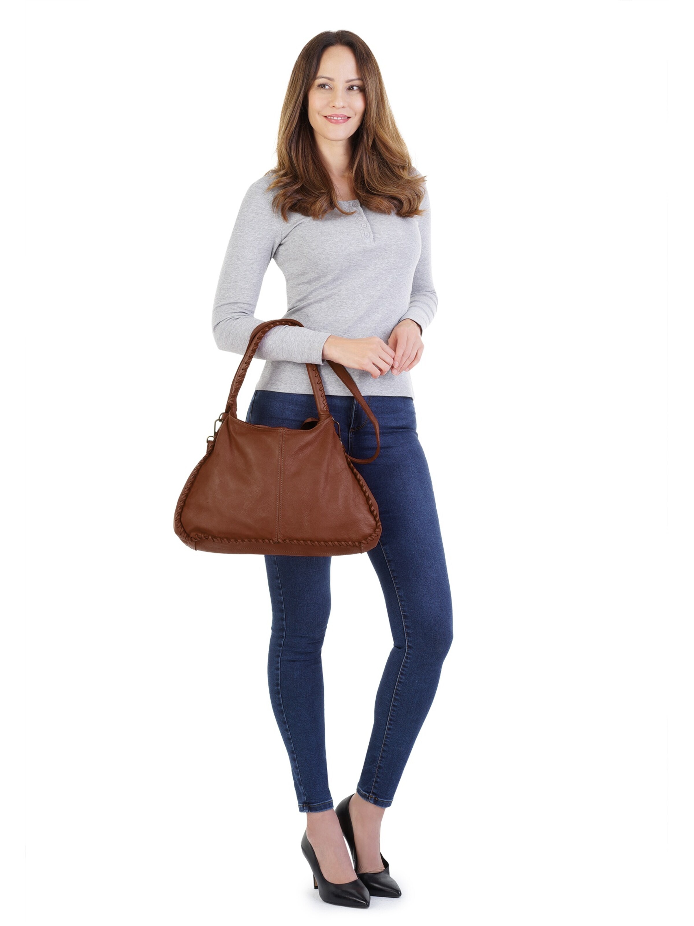 Cabas Samantha Look en marron