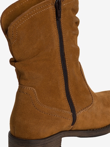 TAMARIS Ankle Boots in Brown