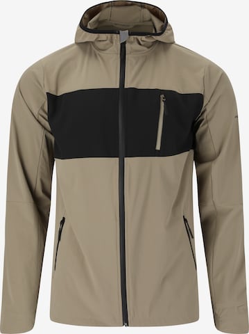 ENDURANCE Sportjas in Beige: voorkant