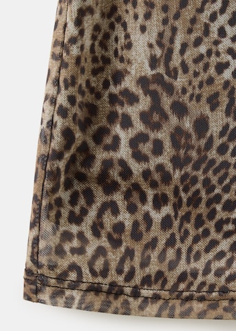 Robe 'BEATRICE' MANGO en marron