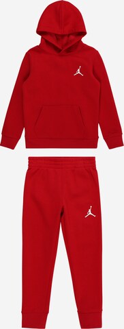 Jordan Joggingpak 'ESSENTIALS' in Rood: voorkant