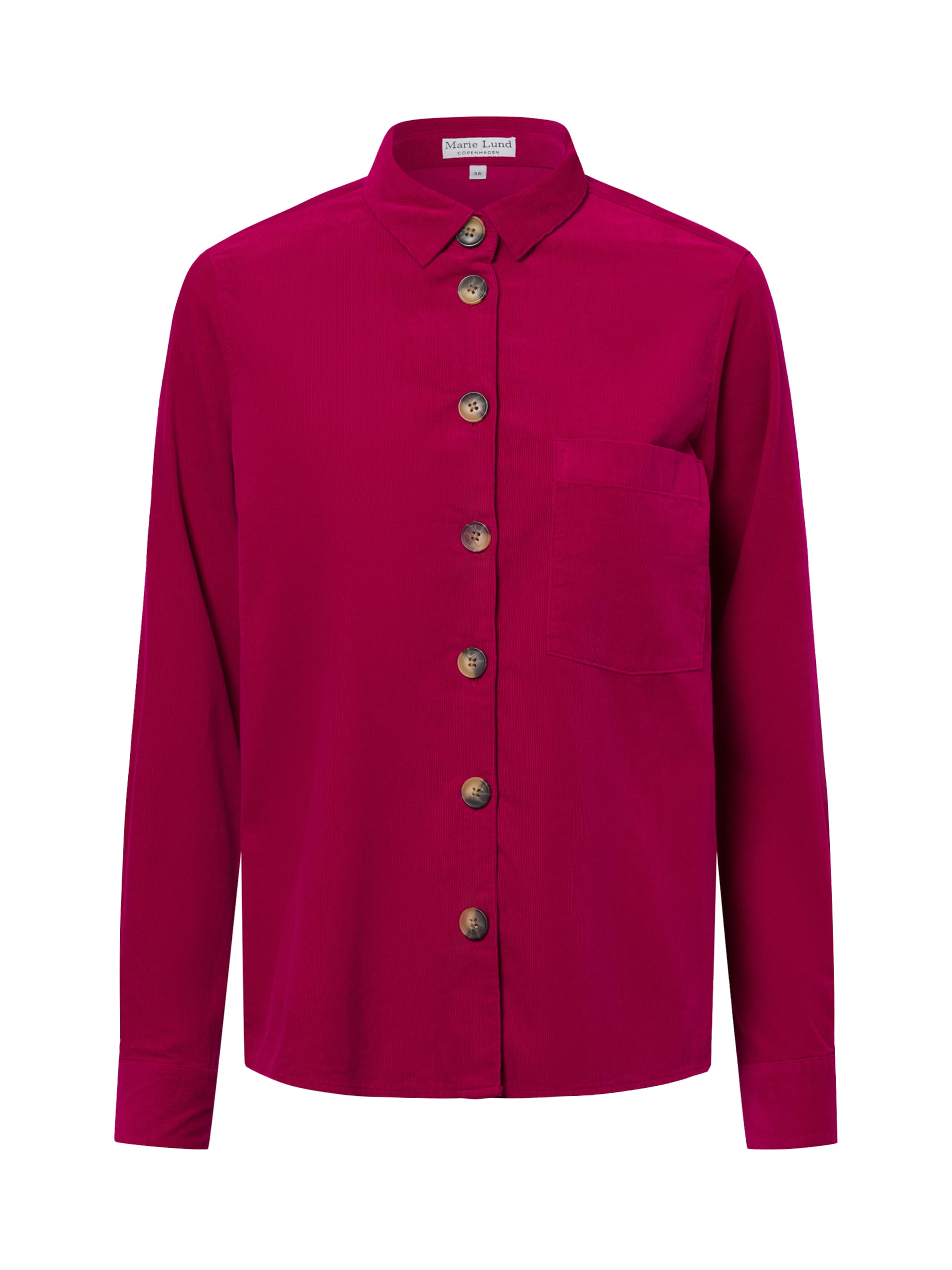 Marie Lund Blouse in Roze: voorkant