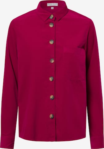 Marie Lund Blouse in Roze: voorkant