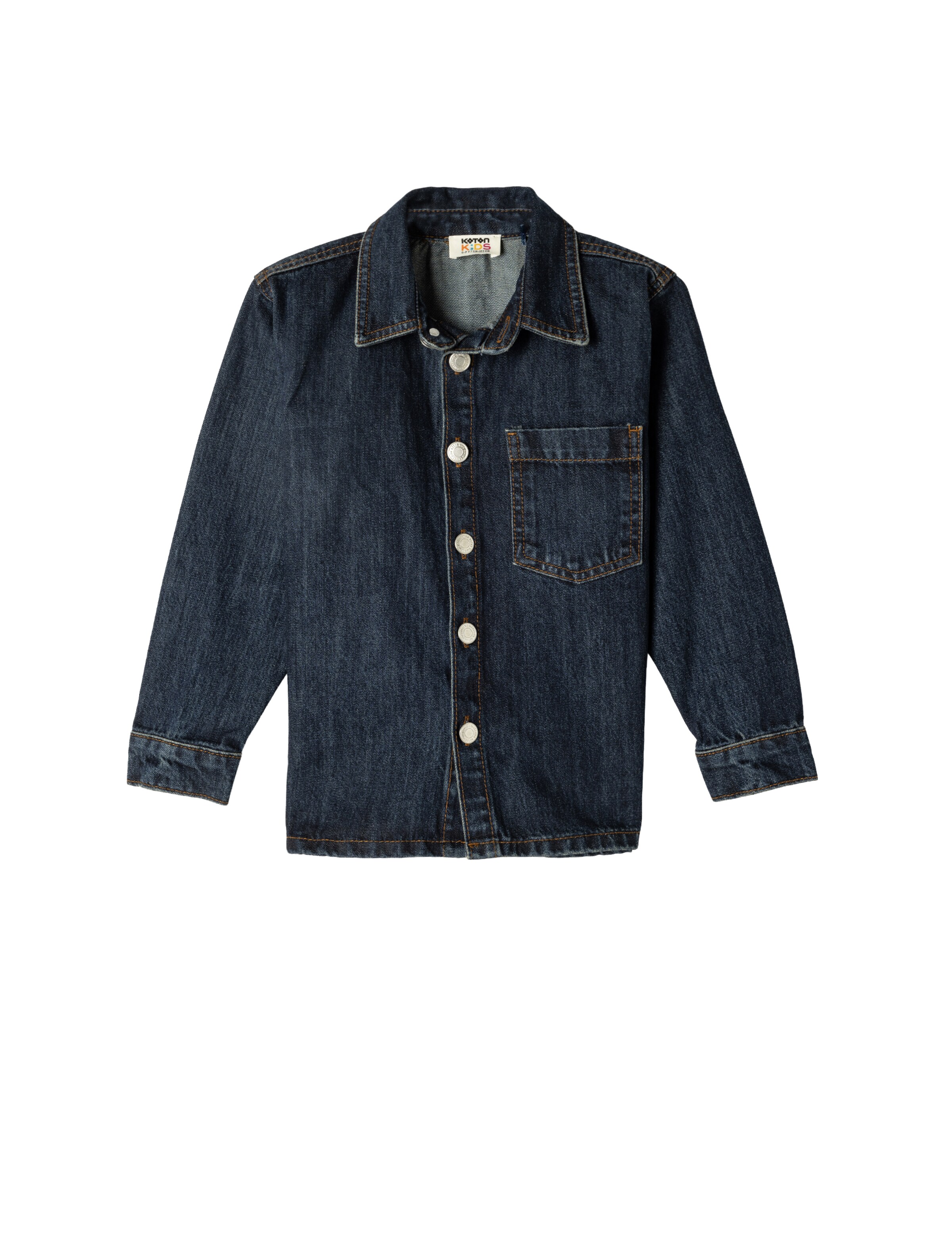 Koton Between-season jacket in Blue: front