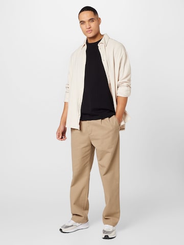 Regular Pantalon à pince 'Salford' Carhartt WIP en beige