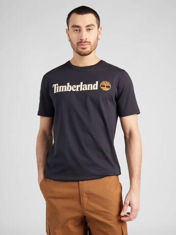 TIMBERLAND Tričko – černá: přední strana