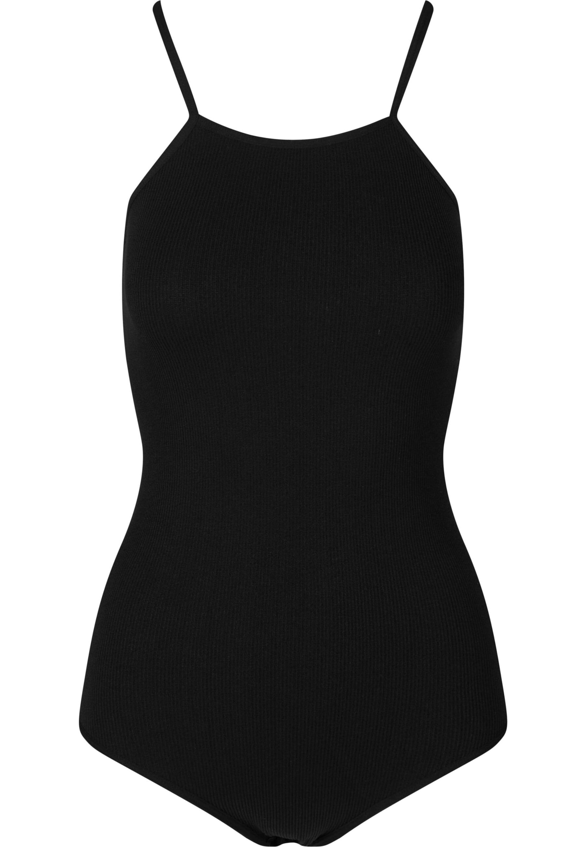 Urban ClassicsBodi - crna boja: prednji dio