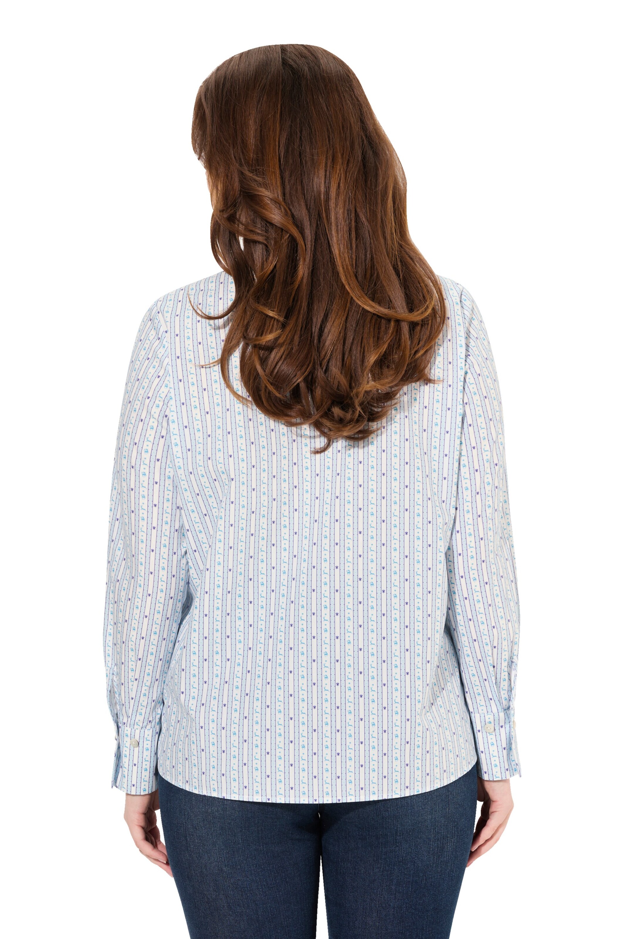 Ulla Popken Blouse in Blauw