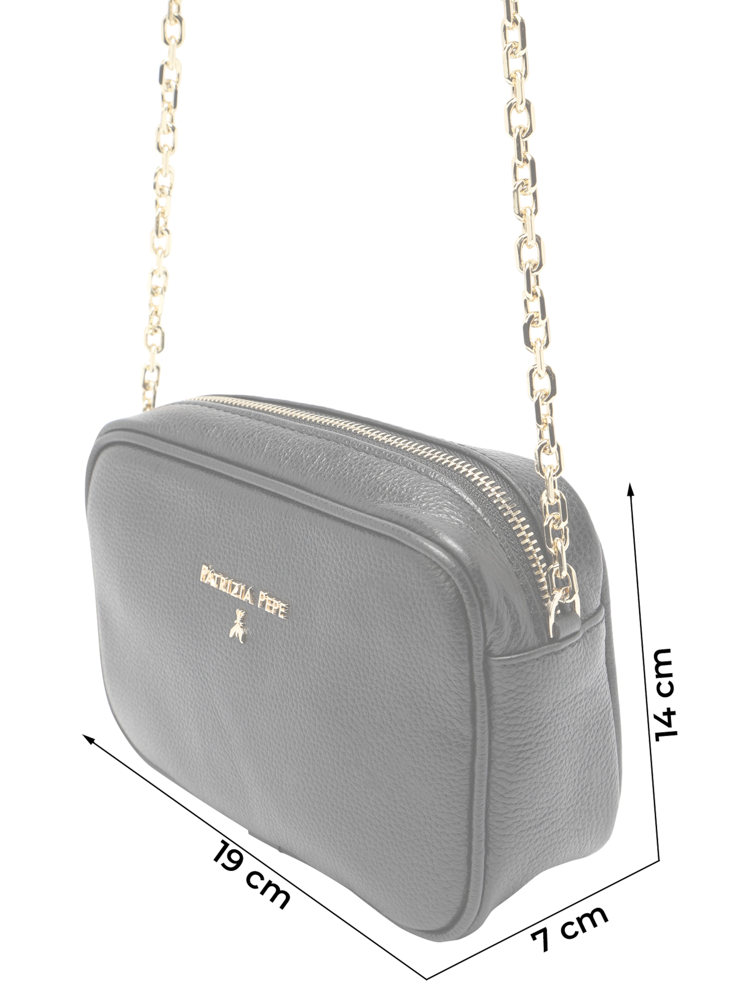 PATRIZIA PEPE Axelremsväska i svart