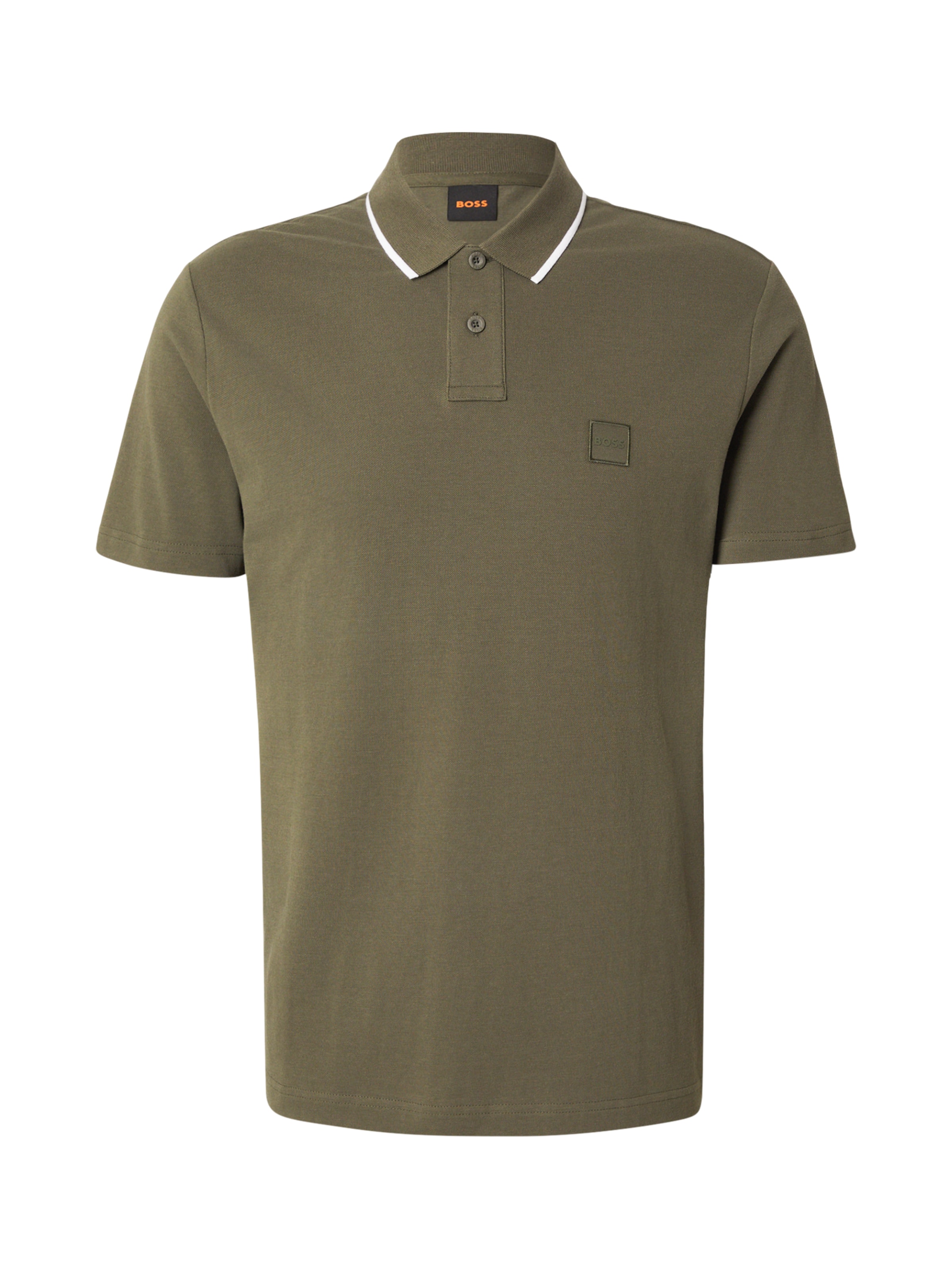 T-Shirt 'Passerford' BOSS en vert : devant