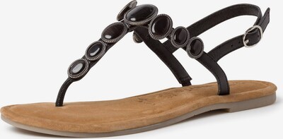 Flip-flops TAMARIS pe negru, Vizualizare produs