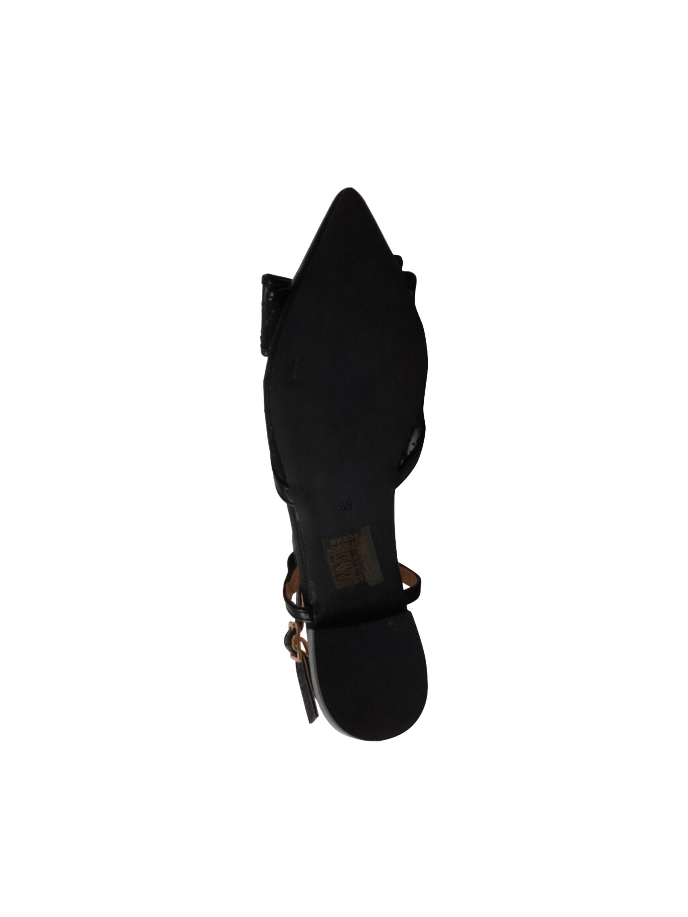 Décolleté 'Pumps mit Riemchen von R and BE' di Super Mode in nero