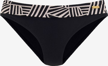 LASCANABikini donji dio - crna boja: prednji dio